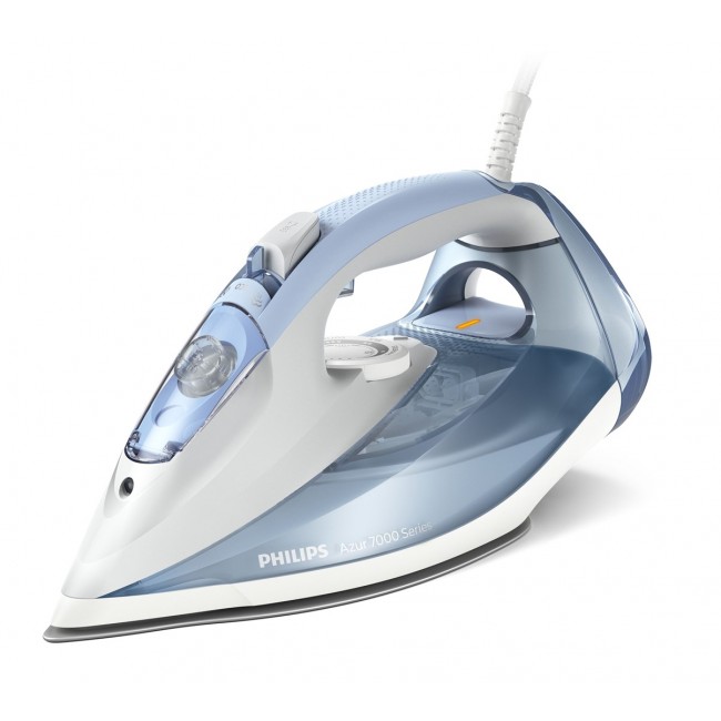 Philips 7000 series DST7011/20 iron Steam iron SteamGlide Plus soleplate 2600 W Blue, Grey Philips 7000 series DST7011/20 iron Steam iron SteamGlide Plus soleplate 2600 W Blue, Grey