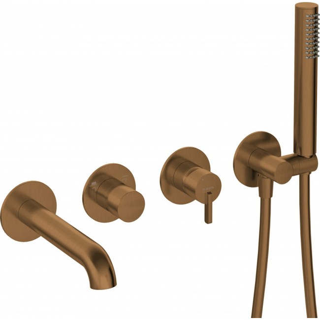 4-Hole Concealed Bath Mixer 4-Hole Concealed Bath Mixer
