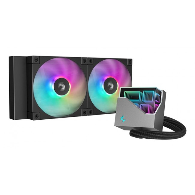 DeepCool LT240 Processor All-in-one liquid cooler 12 cm Black 1 pc(s) DeepCool LT240 Processor All-in-one liquid cooler 12 cm Black 1 pc(s)