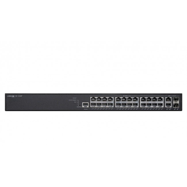 GS-2426P Managed L2 Gigabit Ethernet (10/100/1000) Power over Ethernet (PoE) 1U Black