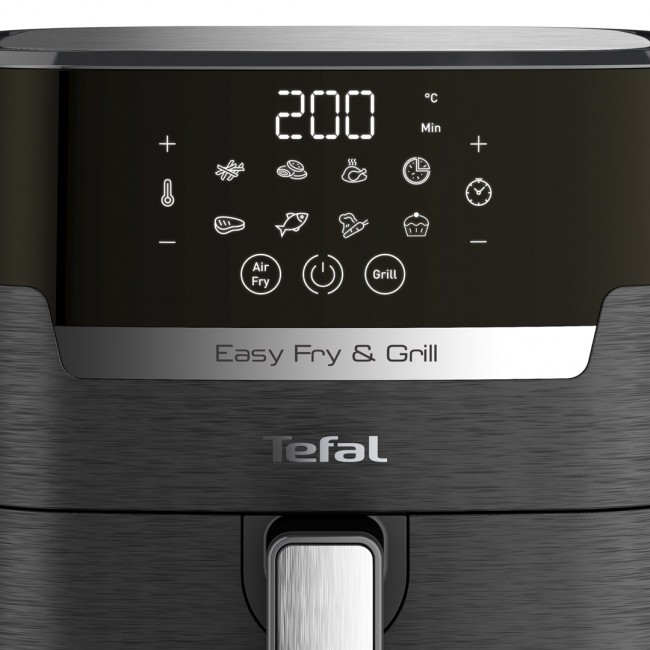 Tefal Easy Fry & Grill EY5058 Single 4.2 L Stand-alone 1550 W Hot air fryer Black Tefal Easy Fry & Grill EY5058 Single 4.2 L Stand-alone 1550 W Hot air fryer Black