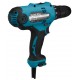 Makita DF0300 drill 1500 RPM Keyless 1.2 kg Black, Blue