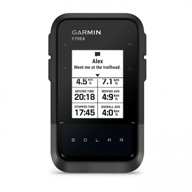 Garmin eTrex SE GPS Solar Tourist Navigation Black/Grey + Garmin HRM Dual Sensor