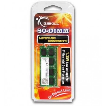 G.Skill 4GB DDR3-1600 memory module 1 x 4 GB 204-pin SO-DIMM