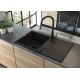 1-bowl granite sink with drainer