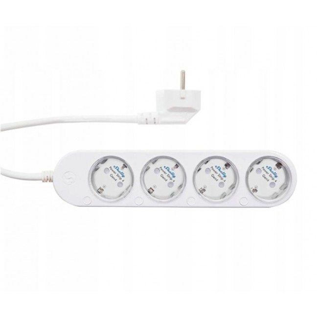 Smart power strip Shelly Power Strip 4 Gen4 White