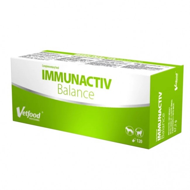 VETFOOD Immunactiv Balance - supplements for dogs and cats - 120pcs