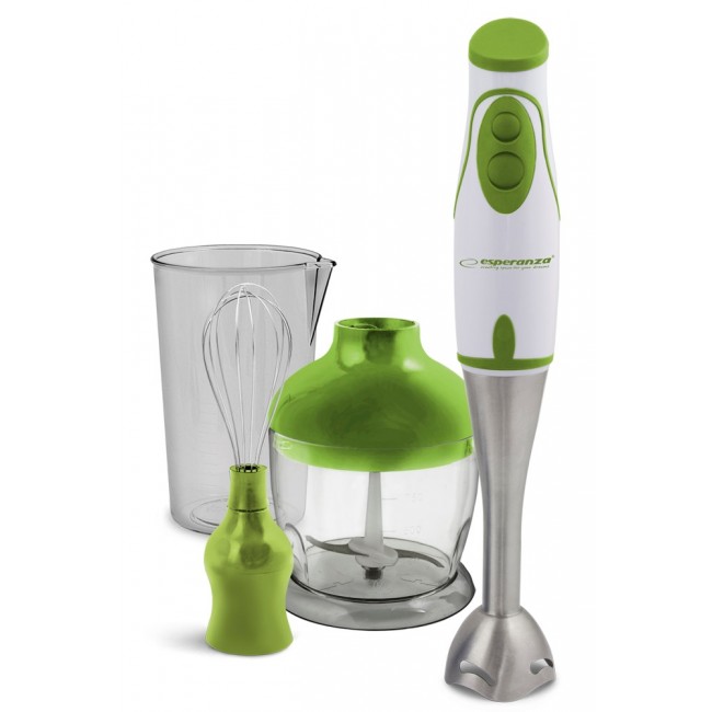 Esperanza EKM003G blender 0.75 L Immersion blender Green,White 450 W