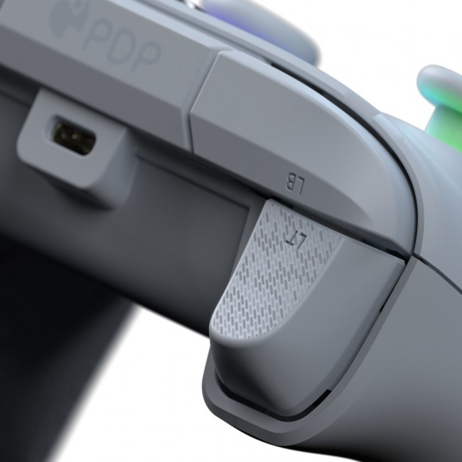 PDP Afterglow Wave Grey USB Gamepad Analogue / Digital PC, Xbox One, Xbox Series S, Xbox Series X