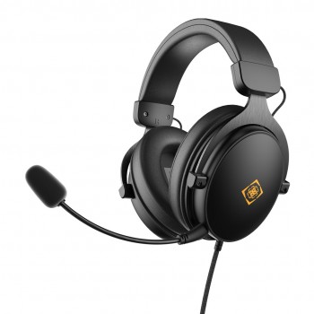 Deltaco Gaming GAM-190 headphones/headset Wired Head-band Black