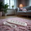 Maclean power strip, 5 socket extension + 3xUSB, 110-240V AC 50/60Hz, 2.1A max 2500W, 1.5m, white, MCE395 W Maclean power strip, 5 socket extension + 3xUSB, 110-240V AC 50/60Hz, 2.1A max 2500W, 1.5m, white, MCE395 W