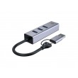Conceptronic ABBY25G USB-C to Gigabit Network Adapter with 3-Port USB Hub Conceptronic ABBY25G USB-C to Gigabit Network Adapter with 3-Port USB Hub