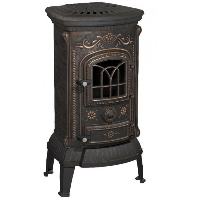 Cast iron stove Verdo Patine (7 kW)