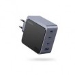Ugreen Nexode S 100W 4-Port GaN Fast Charger EU gray Mobile computer, Mobile phone, Laptop, Power bank, Tablet Grey AC Indoor
