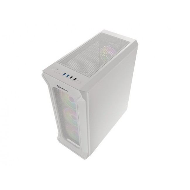 Genesis CASE MIDI TOWER IRID 505 ARGB White NPC-1872 Genesis CASE MIDI TOWER IRID 505 ARGB White NPC-1872