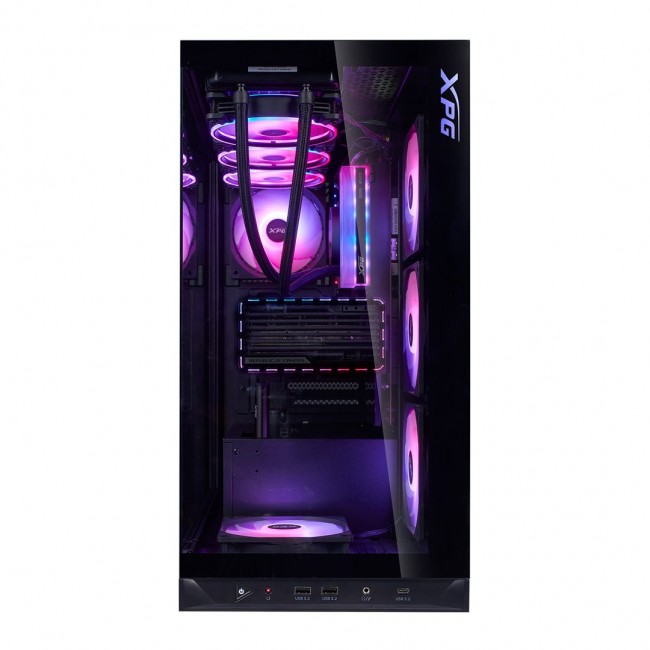 XPG INVADER X BTF MID-TOWER-CASE Black