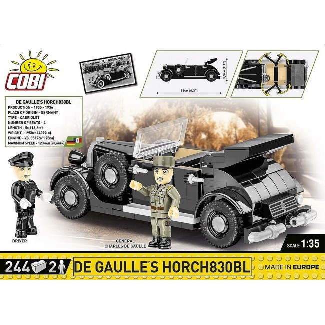 COBI De Gaulle's Horch830BL COBI De Gaulle's Horch830BL