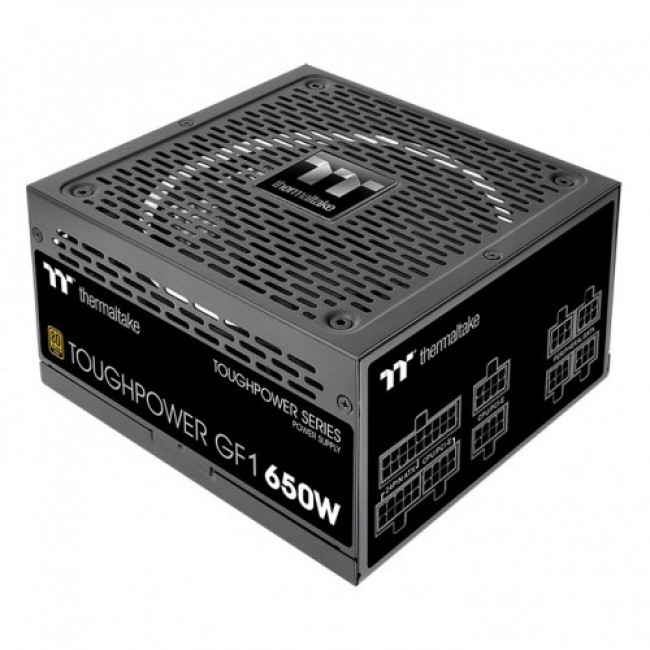 Thermaltake Toughpower ATX 650W Gold power supply unit 20+4 pin ATX Black Thermaltake Toughpower ATX 650W Gold power supply unit 20+4 pin ATX Black