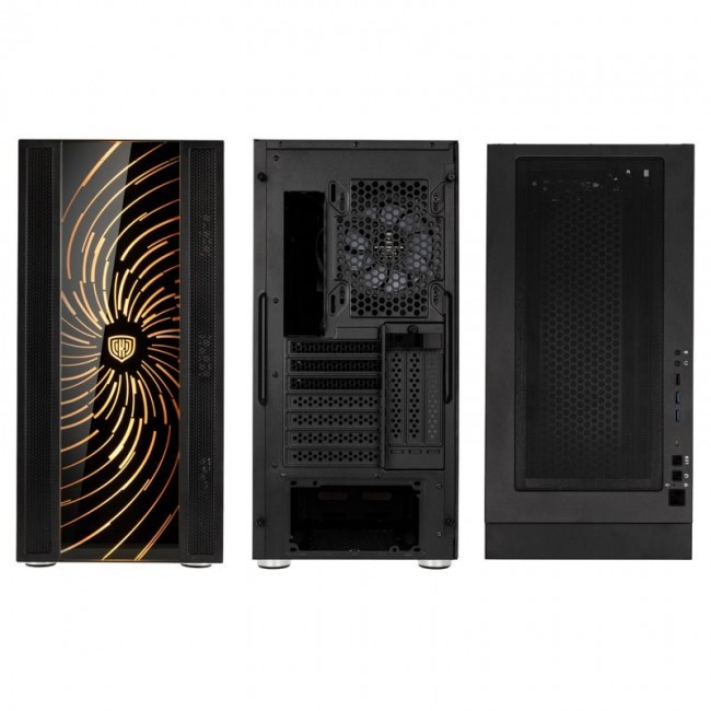 Kolink Unity Adapt ARGB Midi Tower Black, Transparent Kolink Unity Adapt ARGB Midi Tower Black, Transparent