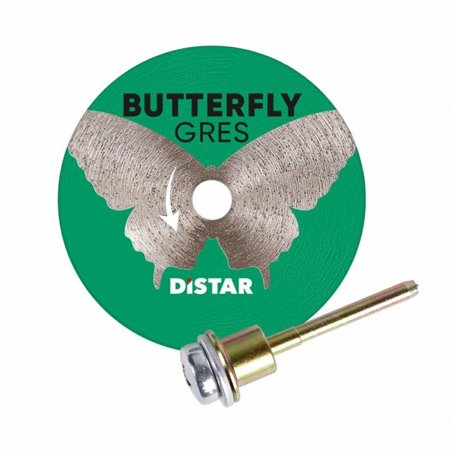 DISTAR BUTTERFLY DIAMOND BLADE 45 x 0.6 x 5.8/3.2-3.0F WITH SHANK
