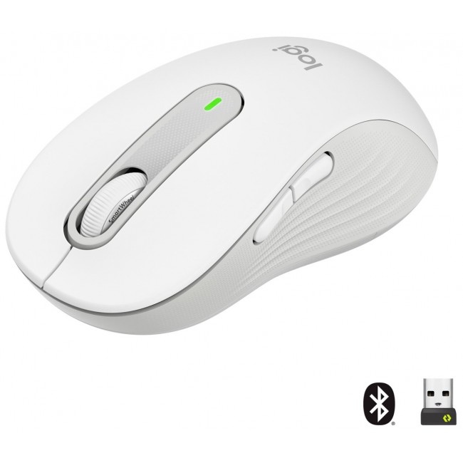 Logitech Signature M650 L Wireless mouse 2000 DPI, white Logitech Signature M650 L Wireless mouse 2000 DPI, white