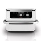 Ninja AF500EUWH fryer Double 10.4 L Stand-alone 2470 W Hot air fryer Silver, White Ninja AF500EUWH fryer Double 10.4 L Stand-alone 2470 W Hot air fryer Silver, White