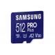 Samsung SAMSUNG PRO Plus microSD 512GB Samsung SAMSUNG PRO Plus microSD 512GB