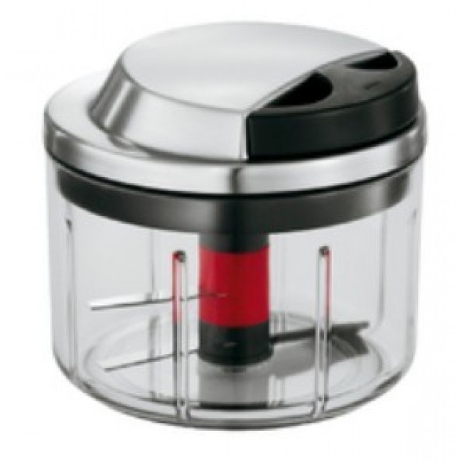 R SLE 16272 manual food chopper Black, Red, Stainless steel, Transparent