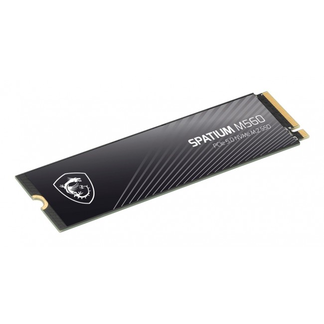 MSI Spatium M560 PCIE 5.0 NVME M.2 2 TB PCI Express 5.0 3D NAND MSI Spatium M560 PCIE 5.0 NVME M.2 2 TB PCI Express 5.0 3D NAND