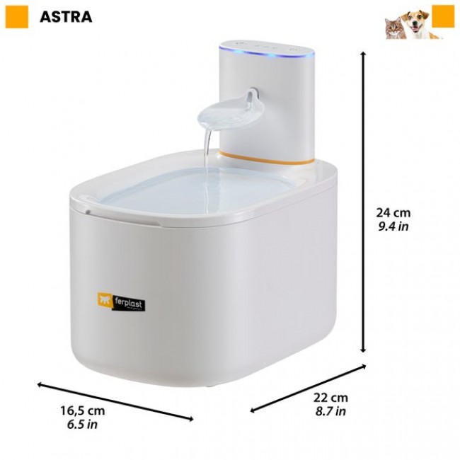 FERPLAST Astra - fountain for dogs and cats - 3 l FERPLAST Astra - fountain for dogs and cats - 3 l