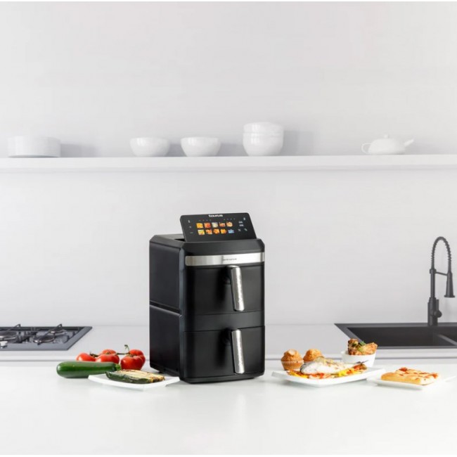 Taurus Air Duo Slim oil-free fryer with two baskets Taurus Air Duo Slim oil-free fryer with two baskets