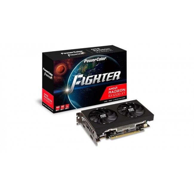 PowerColor Figh. AXRX 6500XT 4GBD6-DHV3 graphics card