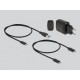 DeLOCK M.2 Docking Station for 2 x M.2 SATA SSD with Clone function