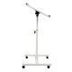 Maclean mobile desk/laptop stand, white, height adjustment 59-89cm, max. 30kg , MC-121 W