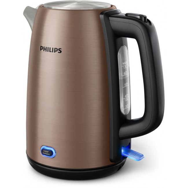 Electric kettle Philips Viva Collection HD9355/92 1.7 L 2060 W Black, Copper Electric kettle Philips Viva Collection HD9355/92 1.7 L 2060 W Black, Copper