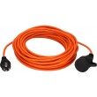 Brennenstuhl 1169940 power extension 20 m 1 AC outlet(s) Outdoor Orange