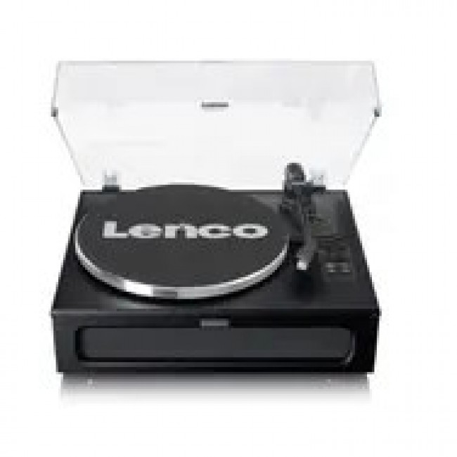 Lenco LS-430BK audio turntable Belt-drive audio turntable Black