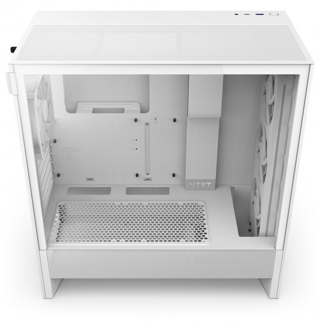NZXT H5 Flow RGB Midi Tower White
