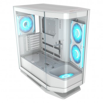 COUGAR Midi Tower Case, FV270 ARGB, White