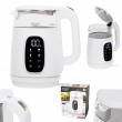 Adler AD 1305WS electric kettle 1.7 L 2200 W Transparent, White, Silver Adler AD 1305WS electric kettle 1.7 L 2200 W Transparent, White, Silver