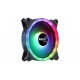 Aerocool Duo 12 ARGB 6-pin Computer case Fan 12 cm Black