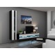 Cama TV stand VIGO NEW 30/140/40 black/white gloss