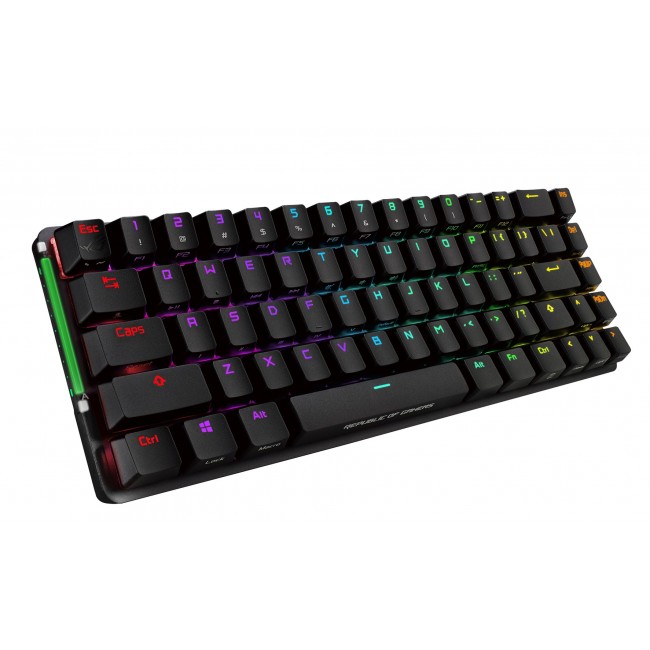 ASUS ROG Falchion keyboard Gaming RF Wireless + USB QWERTZ German Black