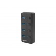 NATEC HUB USB 3.0 MANTIS 2 4-PORTS WITH SWITCH+POWER SUPPLY NATEC HUB USB 3.0 MANTIS 2 4-PORTS WITH SWITCH+POWER SUPPLY