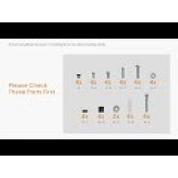 Maclean electric ceiling TV mount, TUYA support, max VESA 600x400, 90st swivel remote control, 23