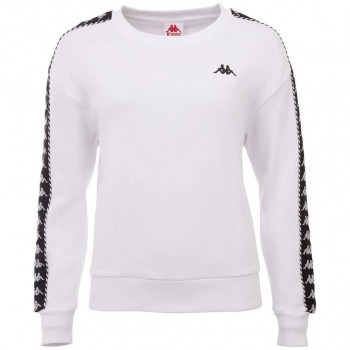 Kappa Women's Sweatshirt Ilary white 309068 11-0601 XL