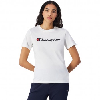 Champion SS Tee Women's T-Shirt White 117534 WW001 S