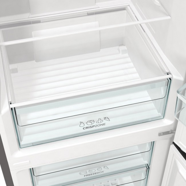Gorenje NRK6202EXL4 fridge-freezer Freestanding 331 L E Grey Gorenje NRK6202EXL4 fridge-freezer Freestanding 331 L E Grey