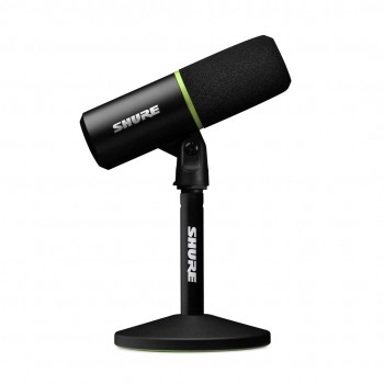 Shure MV6 - USB-C cardioid dynamic microphone for gamers and streamers