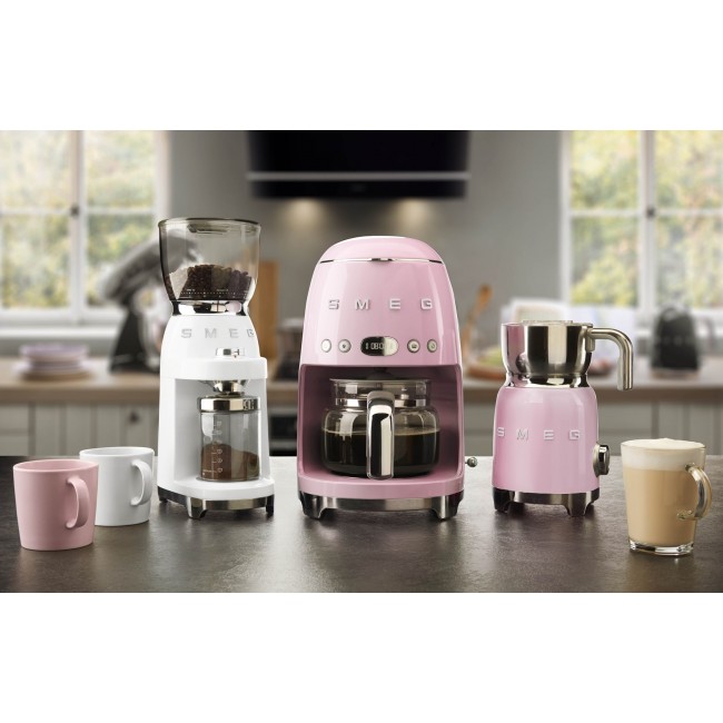 Smeg 50's Style Drip Filter Coffee Machine DCF02PKEU Pink